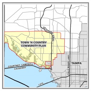 Town N Country Locator Map