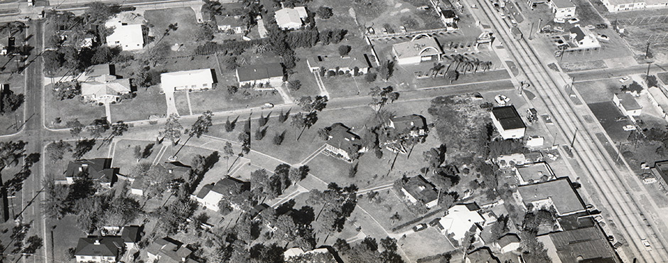 Oblique aerial photographs reveal Tampa’s post-war urban landscape