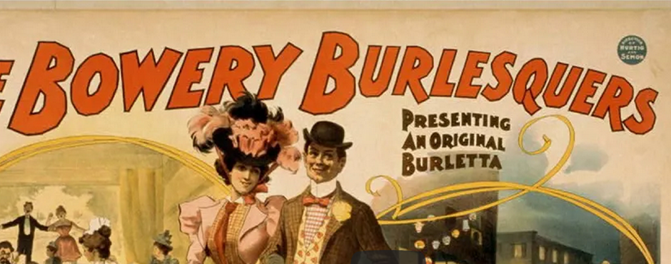 History of Tampa Saloons: Bowery Burlesquers advertisement